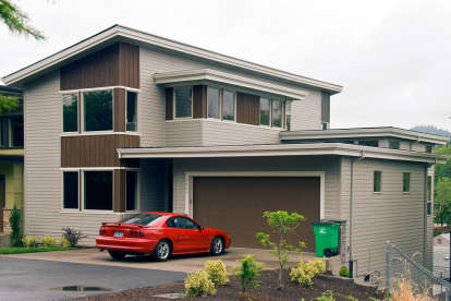 Contemporary House Plan #2559-00412 Elevation Photo
