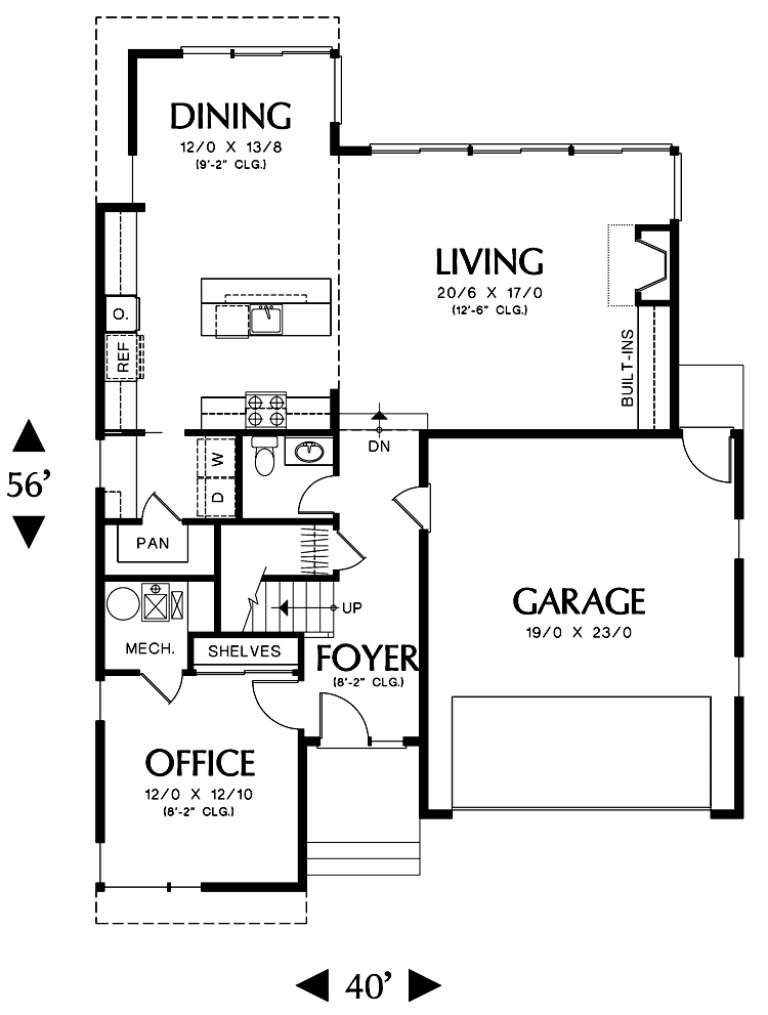 House Plan House Plan #12192 Drawing 1
