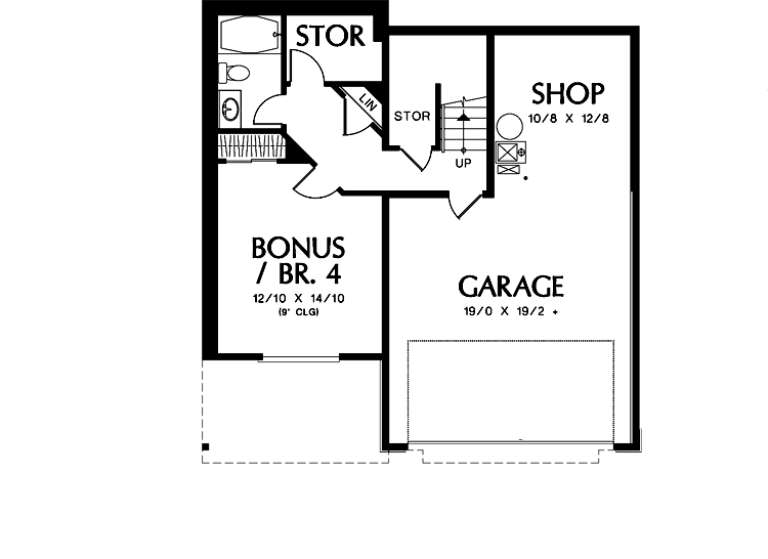 House Plan House Plan #12193 Drawing 1