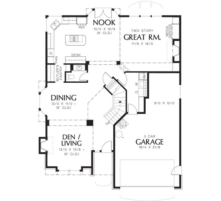 House Plan House Plan #12196 Drawing 1