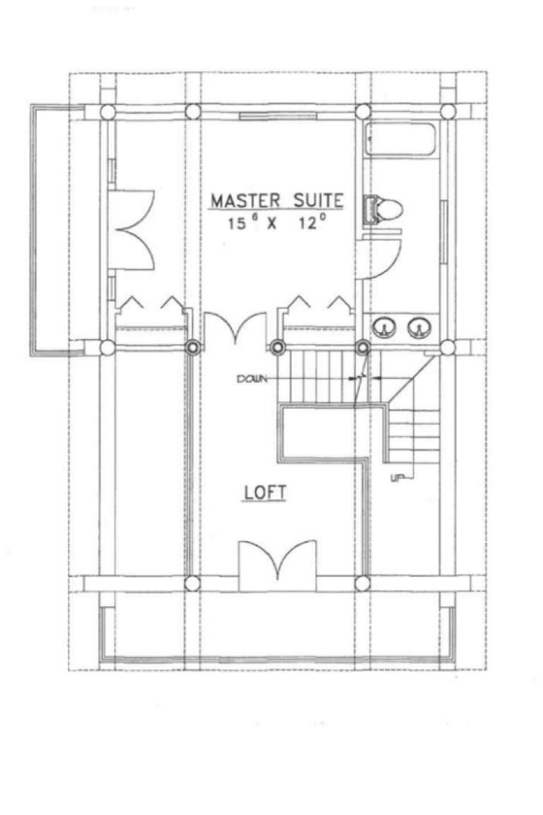 House Plan House Plan #1220 Drawing 3