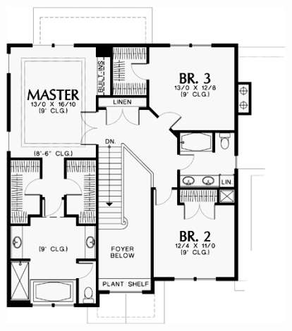 Floorplan 3 for House Plan #2559-00424