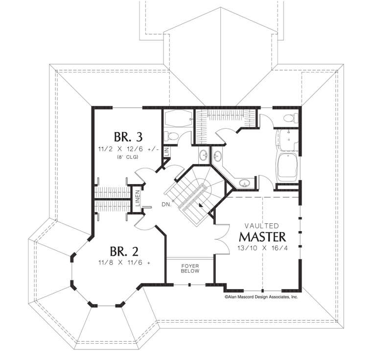 House Plan House Plan #12203 Drawing 2