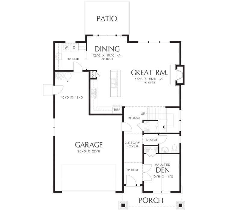 House Plan House Plan #12205 Drawing 1