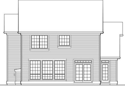 European House Plan #2559-00429 Elevation Photo