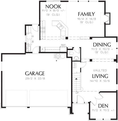 Main Floor  for House Plan #2559-00429