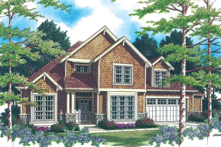 House Plan House Plan #12208 Front Elevation 