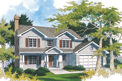Country House Plan #2559-00440 Elevation Photo