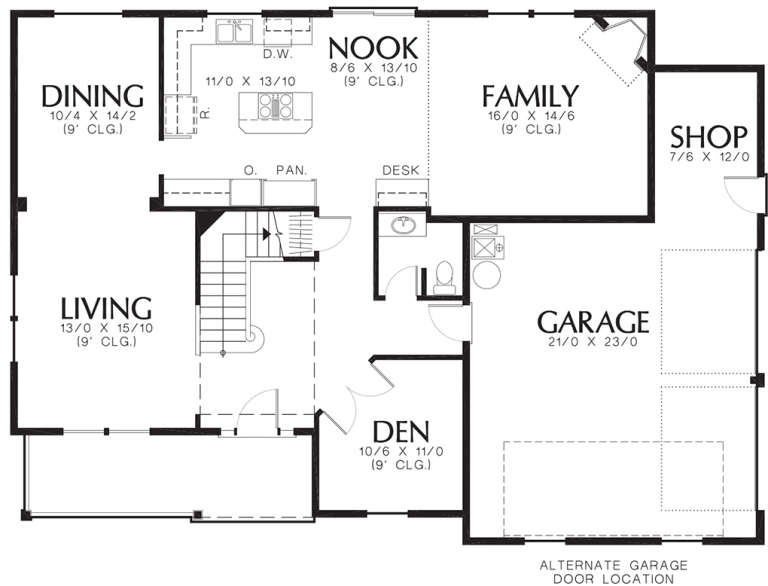 House Plan House Plan #12219 Drawing 1