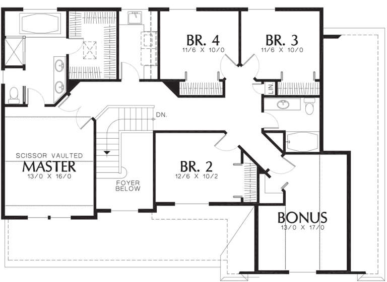 House Plan House Plan #12219 Drawing 2
