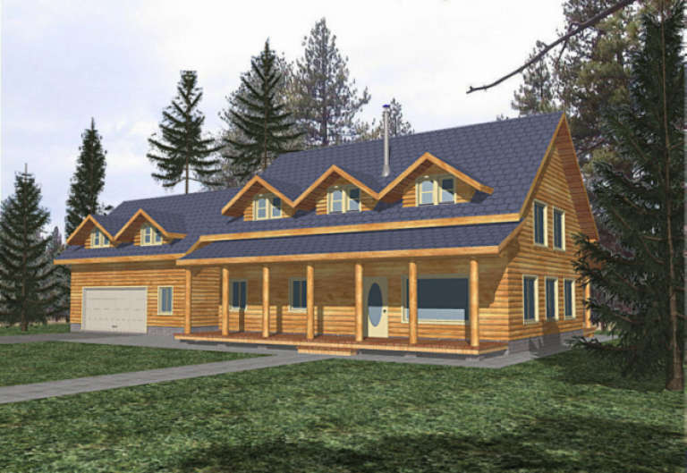 House Plan House Plan #1222 Front Elevation