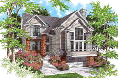Traditional House Plan #2559-00447 Elevation Photo