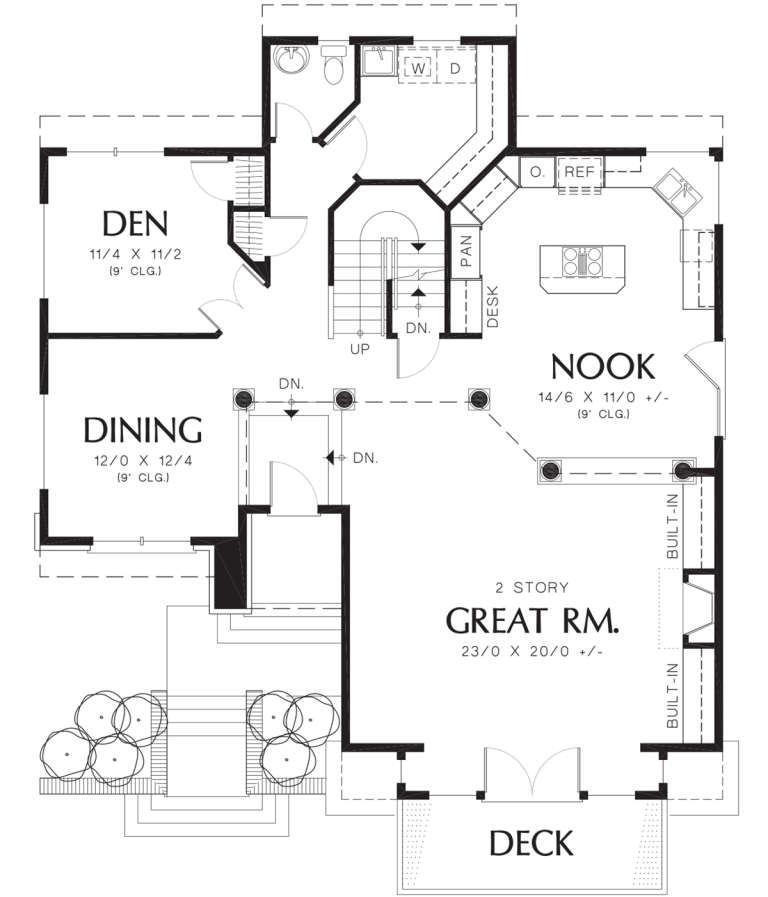 House Plan House Plan #12224 Drawing 1