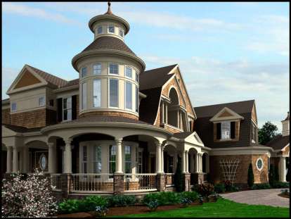 Northwest House Plan #341-00301 Elevation Photo