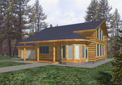 3 Bed, 2 Bath, 2813 Square Foot House Plan - #039-00009