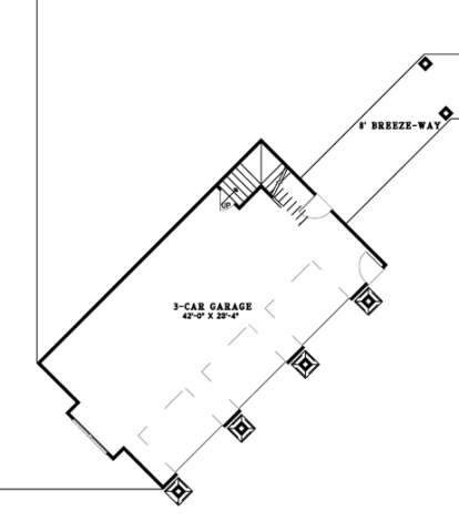 Floorplan 2 for House Plan #110-00840