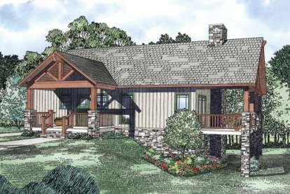 Country House Plan #110-00841 Elevation Photo
