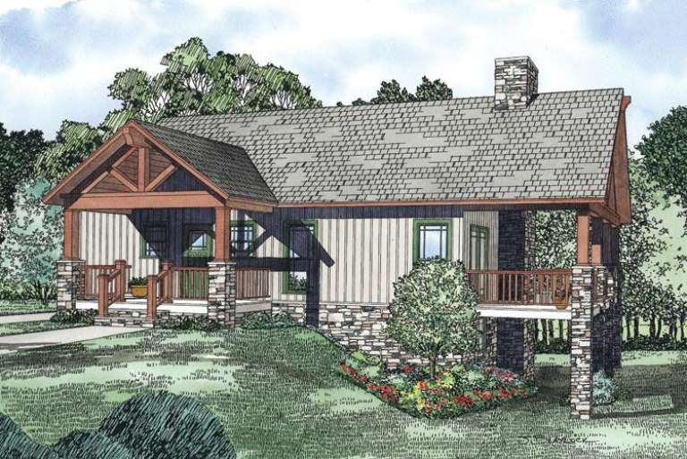 House Plan House Plan #12231 Front Elevation