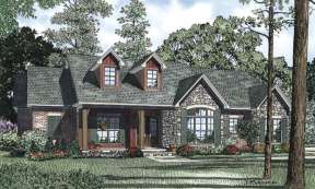 Country House Plan #110-00842 Elevation Photo