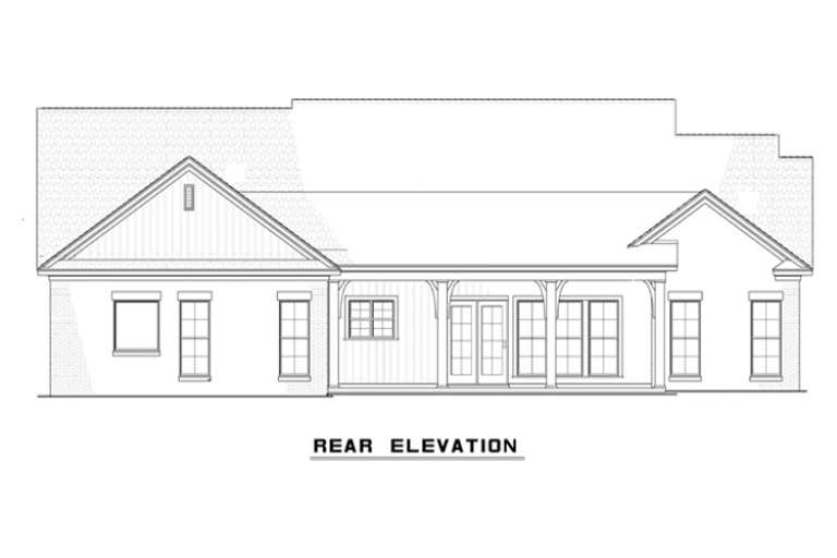 Country House Plan #110-00842 Elevation Photo