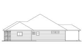 European House Plan #035-00460 Elevation Photo