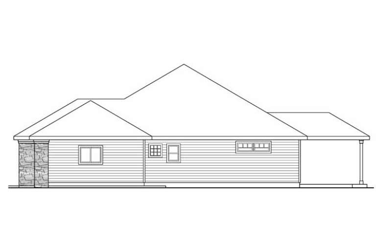 European House Plan #035-00460 Elevation Photo