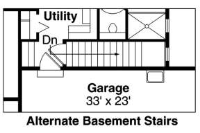 Alt Basement for House Plan #035-00460