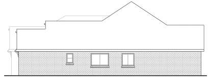 Right Elevation for House Plan #035-00461