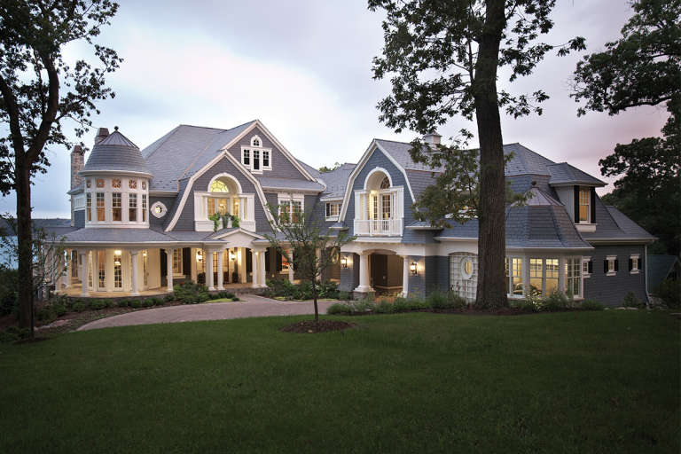 Farmhouse House Plan #341-00302 Elevation Photo