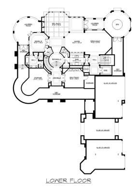 Floorplan 1 for House Plan #341-00302