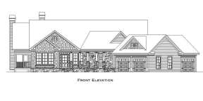 Country House Plan #957-00017 Elevation Photo