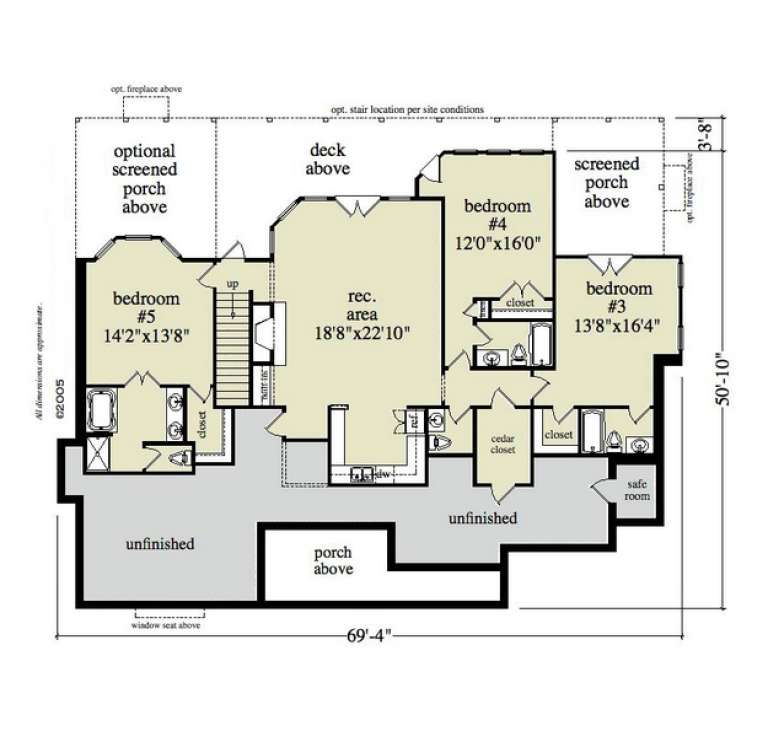 House Plan House Plan #12242 Drawing 1