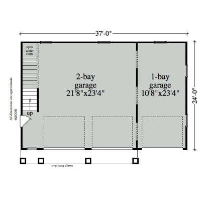 Floorplan 3 for House Plan #5458-00018