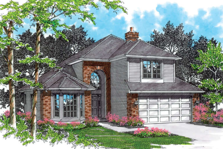 House Plan House Plan #12243 Front Elevation