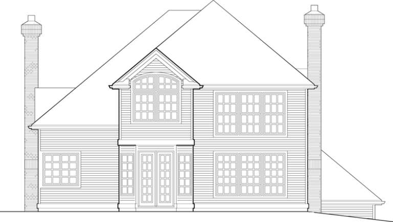 Traditional House Plan #2559-00453 Elevation Photo