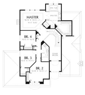 Floorplan 3 for House Plan #2559-00453