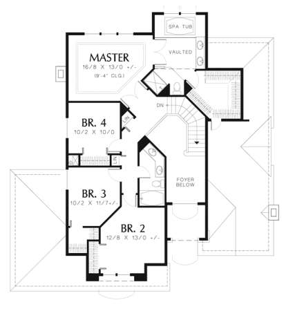 Floorplan 3 for House Plan #2559-00453