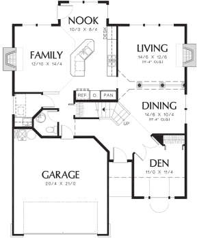 Main Floor  for House Plan #2559-00455