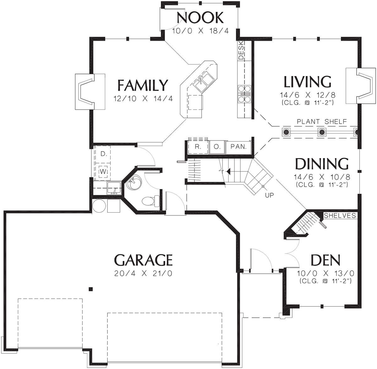 Main Floor  for House Plan #2559-00456