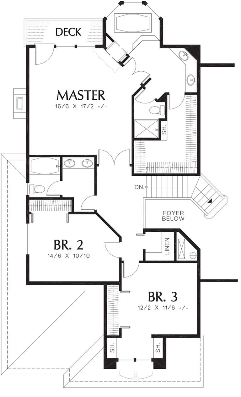 House Plan House Plan #12252 Drawing 2