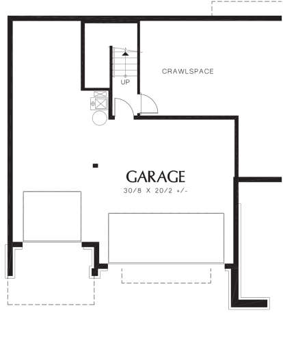 Garage for House Plan #2559-00463