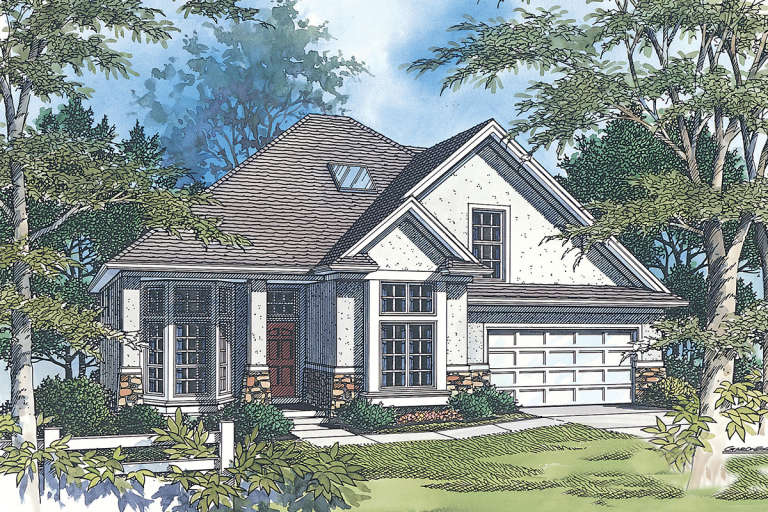House Plan House Plan #12259 Front Elevation