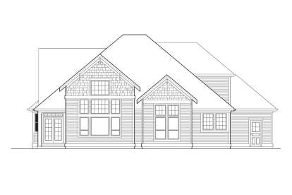 Craftsman House Plan #2559-00469 Elevation Photo