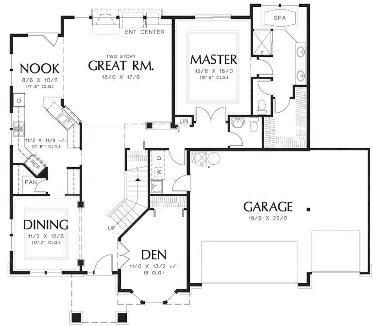 House Plan House Plan #12266 Drawing 1
