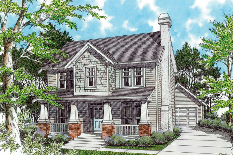 House Plan House Plan #12267 Front Elevation