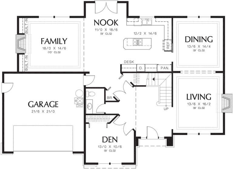 House Plan House Plan #12269 Drawing 1