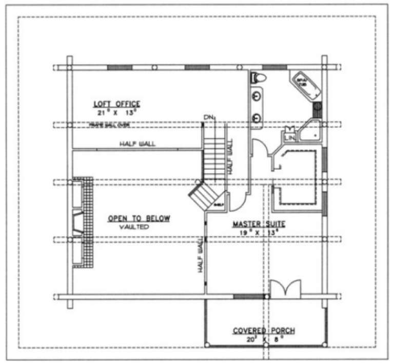 House Plan House Plan #1227 Drawing 3