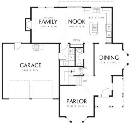 Main Floor  for House Plan #2559-00478
