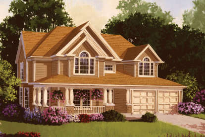 Country House Plan #2559-00479 Elevation Photo