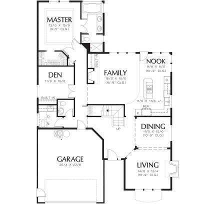 Main Floor  for House Plan #2559-00480